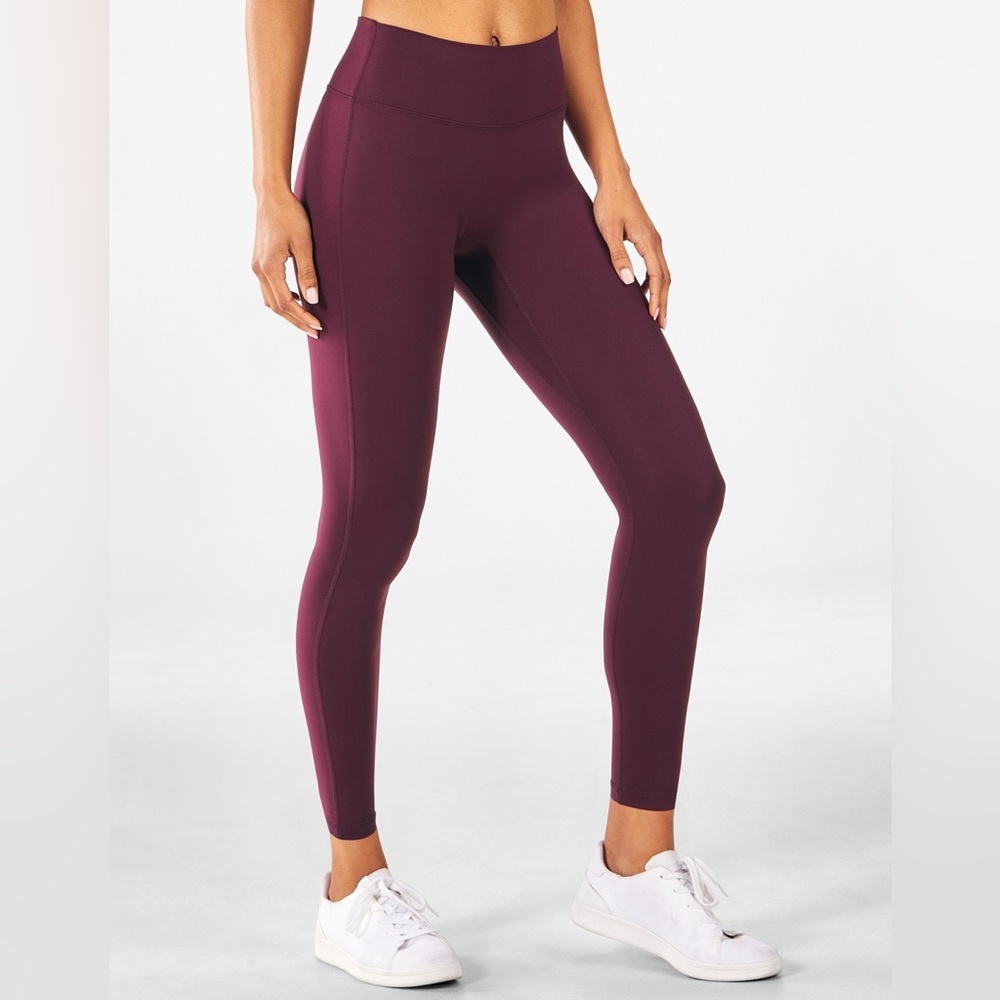 Trinity Motion365® High-Waisted Legging, Burgundy, L